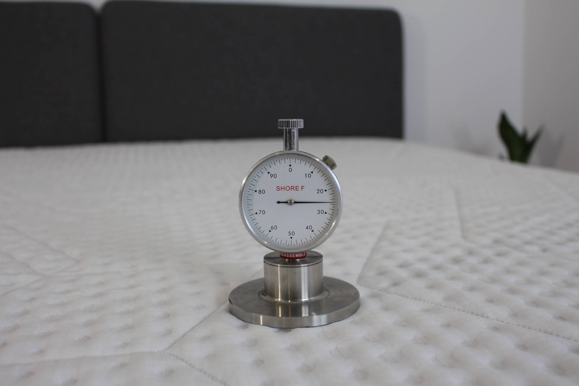 test durometer surmatelas emma